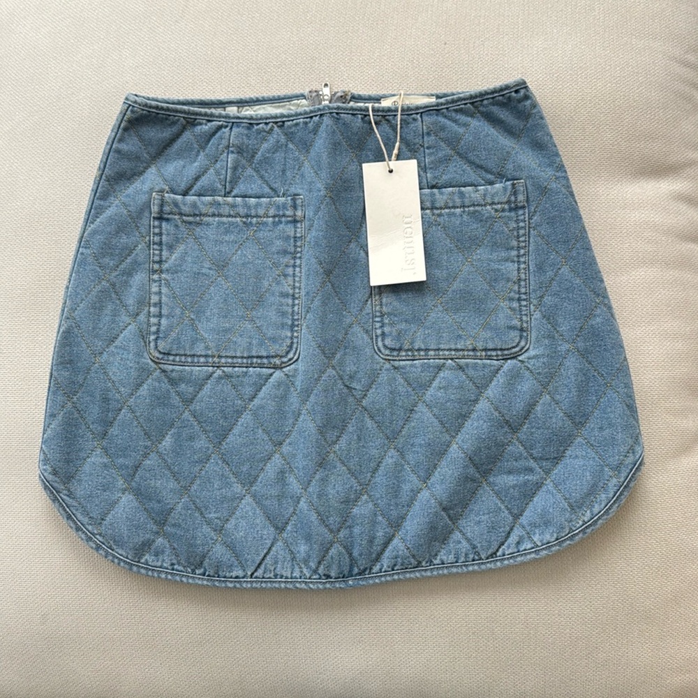 Denim skirt